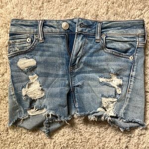 American eagle jean shorts
